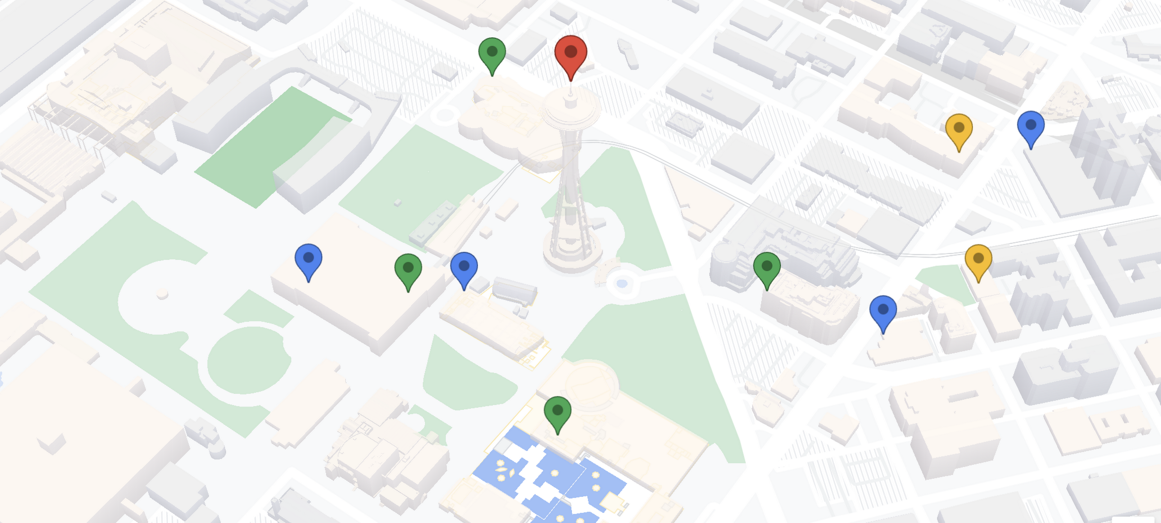 Campaign pins on the GivePulse map